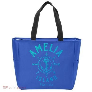Amelia Island Compass Rose Florida Cute Gift Tote Bag