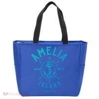 Amelia Island Compass Rose Florida Cute Gift Tote Bag thumb 0