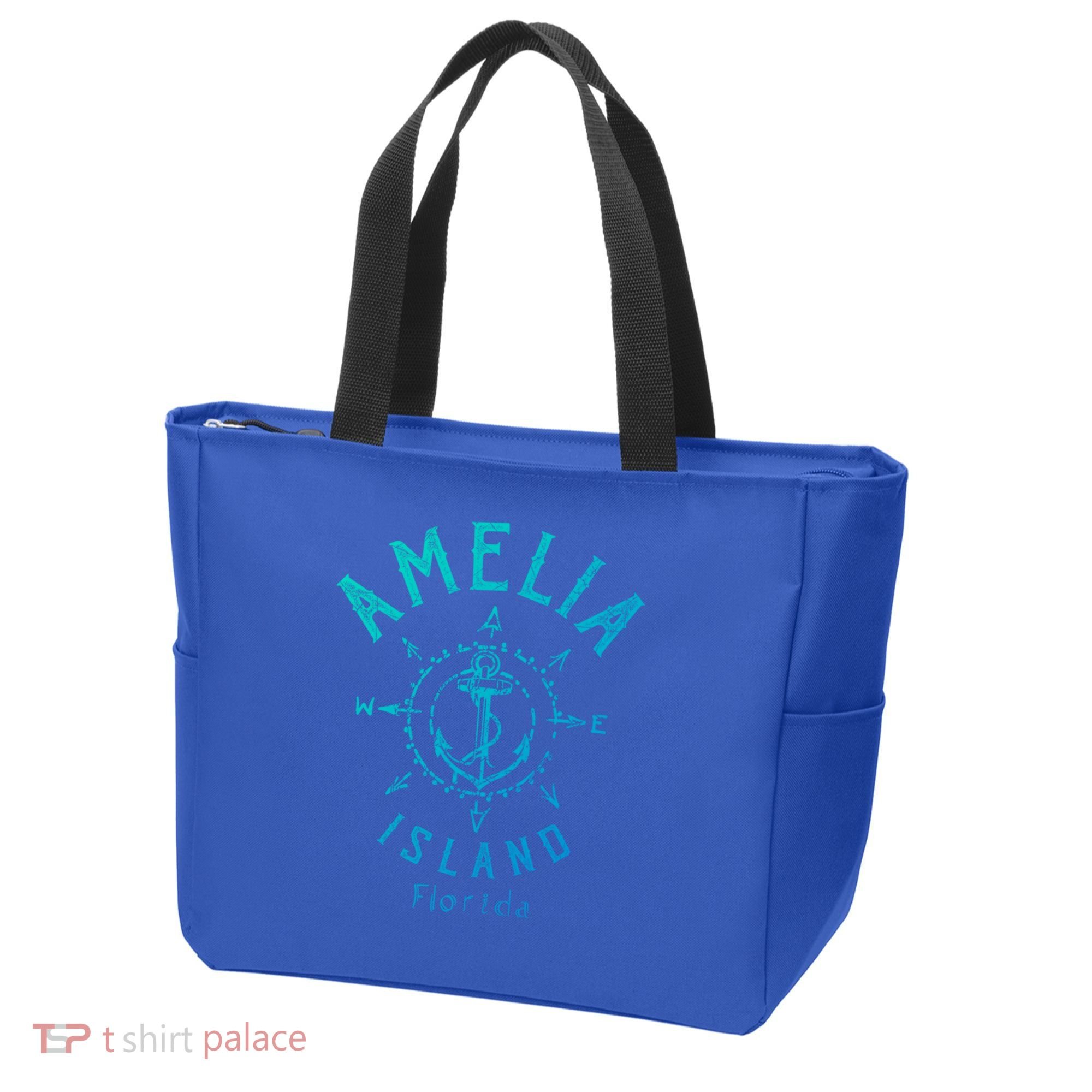 Amelia Island Compass Rose Florida Cute Gift Tote Bag