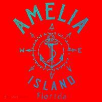 Amelia Island Compass Rose Florida Cute Gift Santa Hat thumb 1