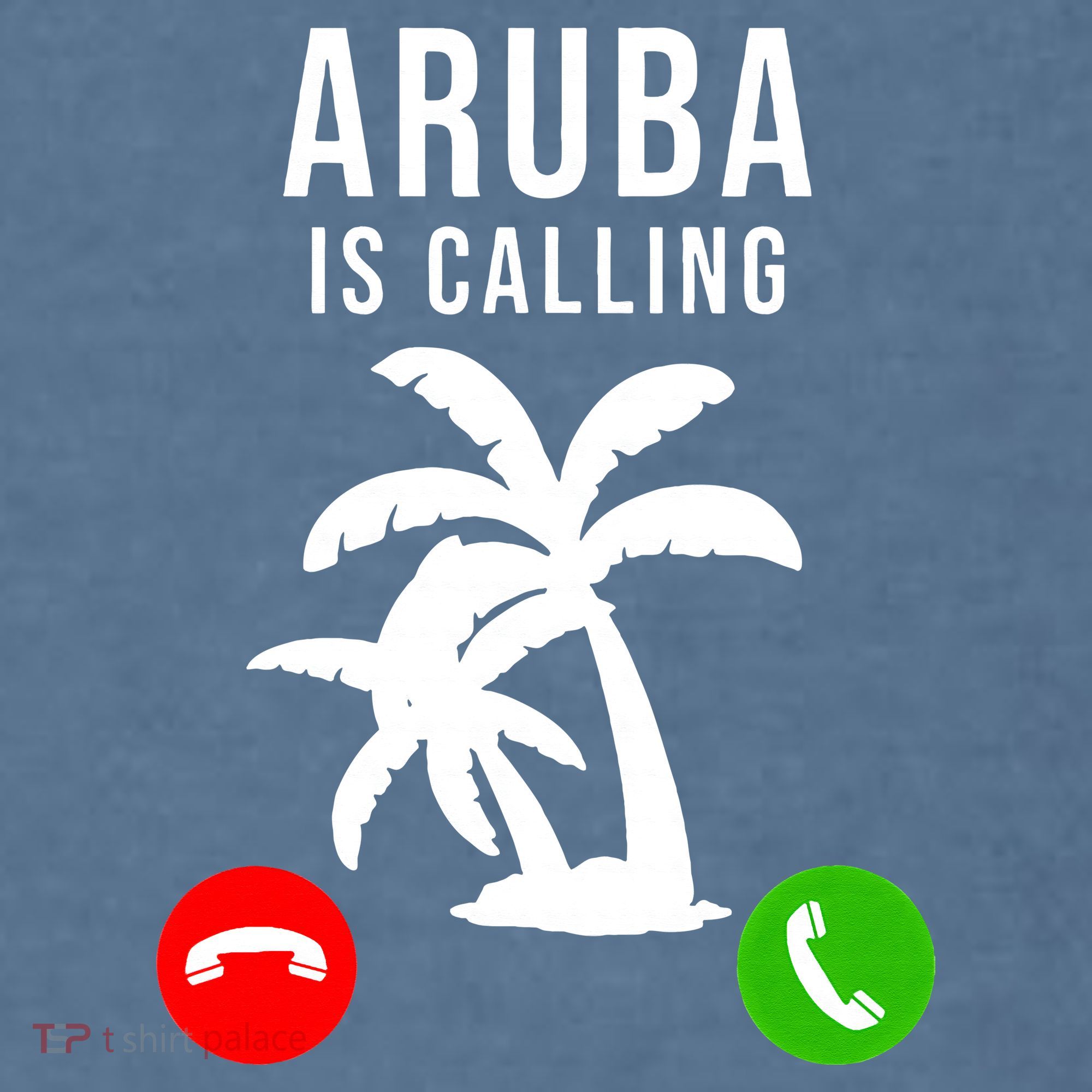Aruba Is Calling Funny Vacation Souvenir Holiday Aruba Comfort Colors Garment-Dyed Hooded Sweatshirt