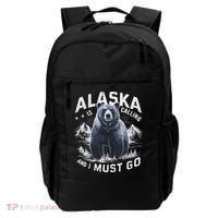 Alaska Is Calling And I Must Go, Alaskan Bear And Nature Backpack thumb 0