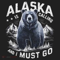 Alaska Is Calling And I Must Go, Alaskan Bear And Nature Beanie thumb 2