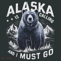 Alaska Is Calling And I Must Go, Alaskan Bear And Nature Infant Baby Jersey Bodysuit thumb 2