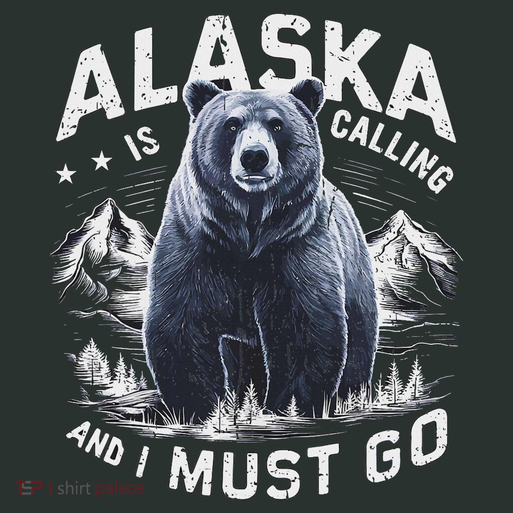 Alaska Is Calling And I Must Go, Alaskan Bear And Nature Infant Baby Jersey Bodysuit