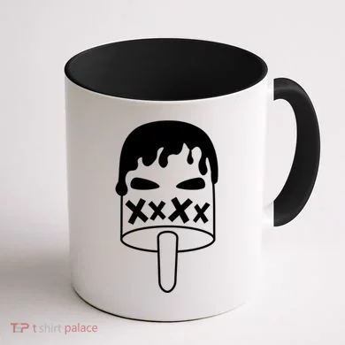 Angry Evil Ice Cream Coffee Mug back