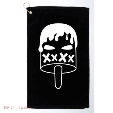 Angry Evil Ice Cream Golf Towel