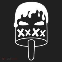 Angry Evil Ice Cream Golf Towel thumb 3