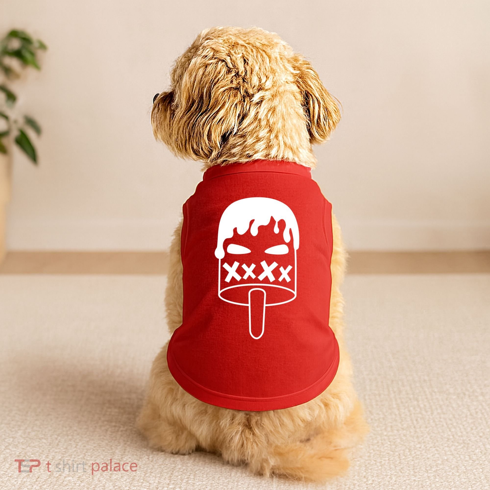 Angry Evil Ice Cream Doggie Tank