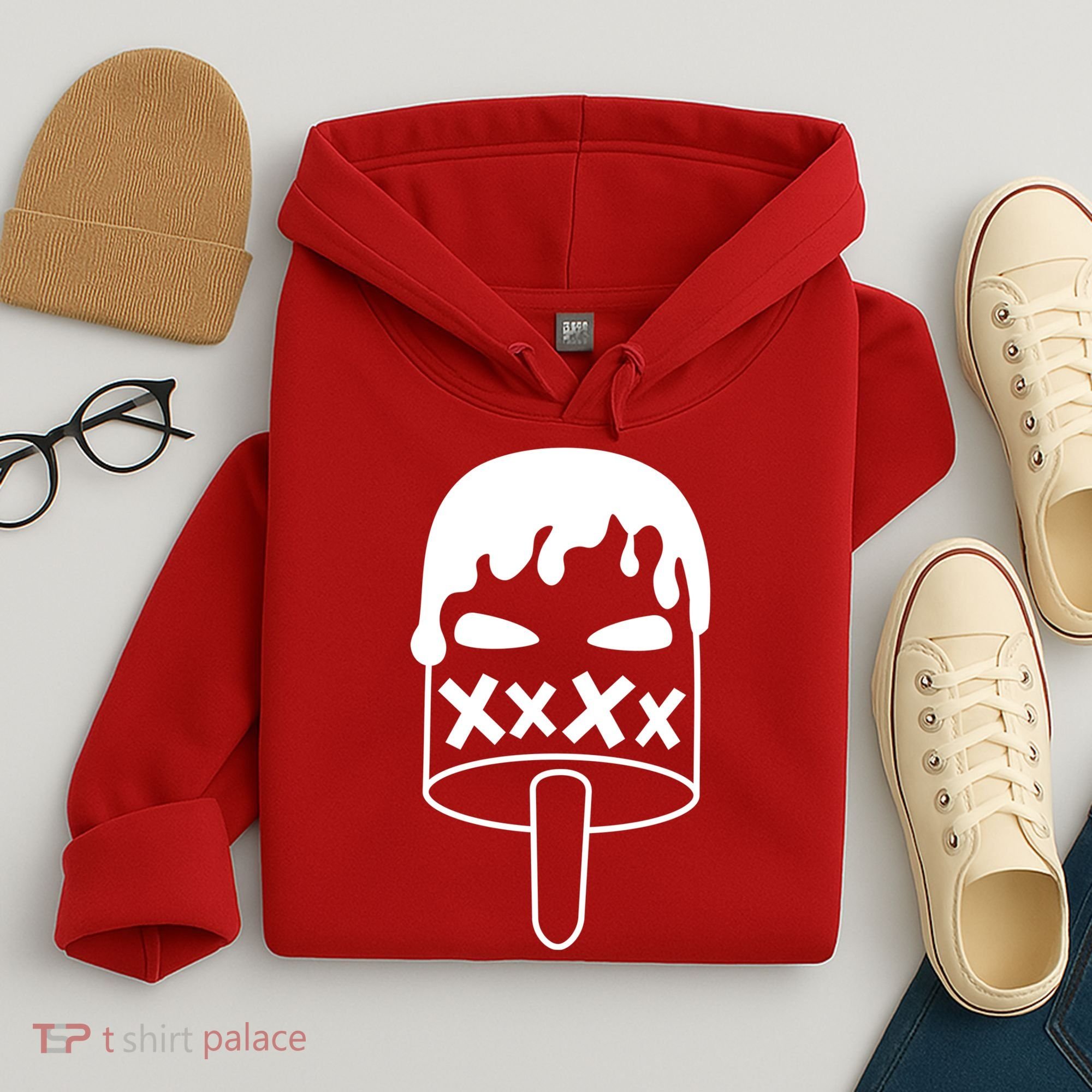 Angry Evil Ice Cream Hoodie