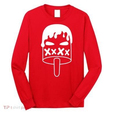Angry Evil Ice Cream Long Sleeve Shirt
