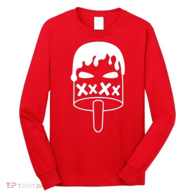 Angry Evil Ice Cream Long Sleeve Shirt