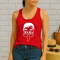 Angry Evil Ice Cream Women's Tank Top thumb 2