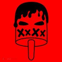 Angry Evil Ice Cream Santa Hat thumb 1