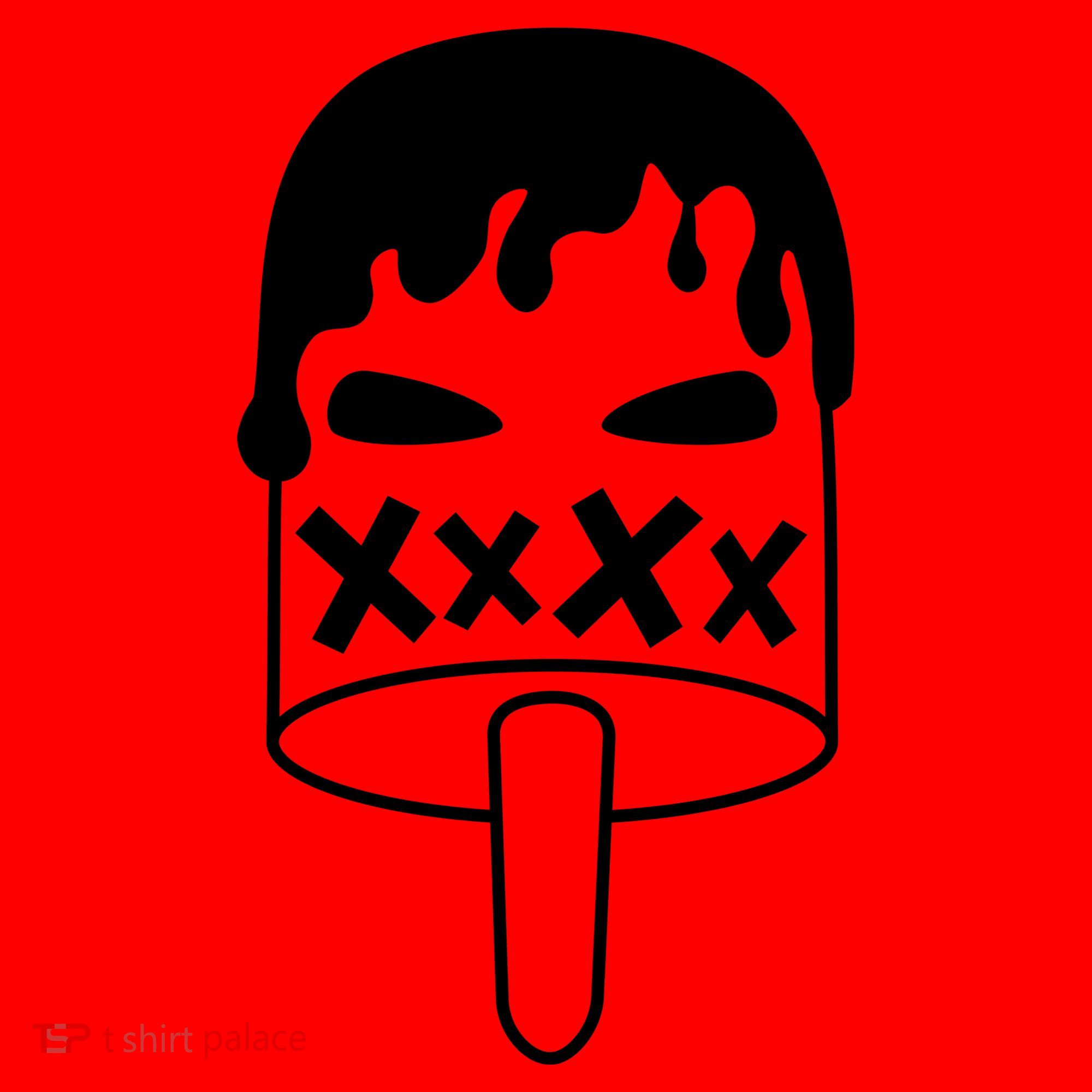 Angry Evil Ice Cream Santa Hat