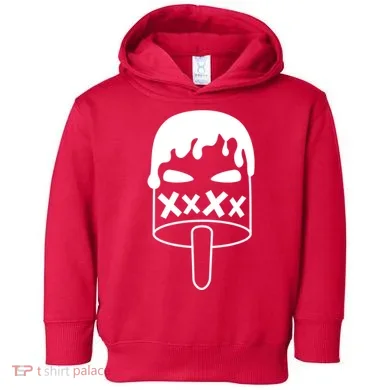 Angry Evil Ice Cream Toddler Hoodie