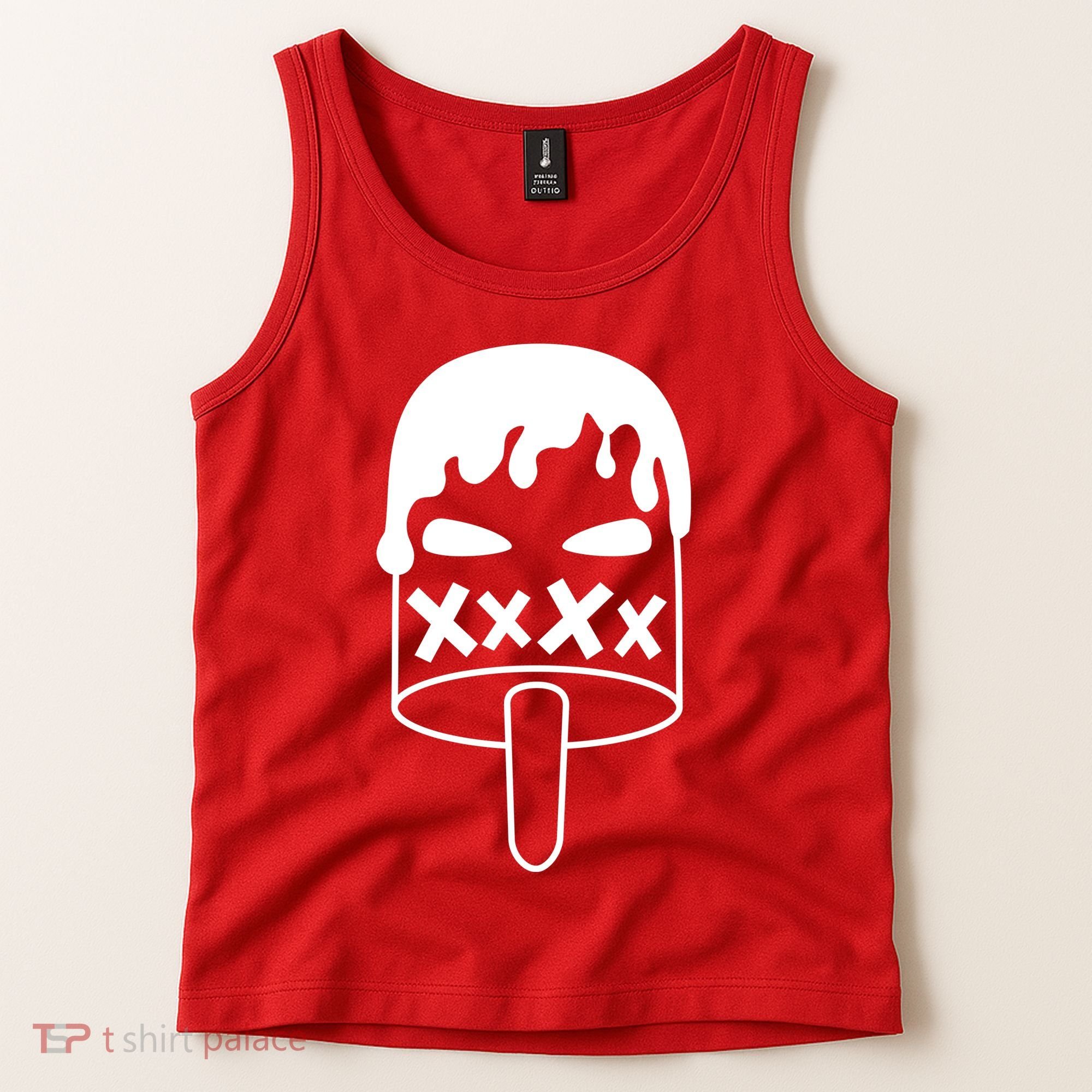Angry Evil Ice Cream Tank Top