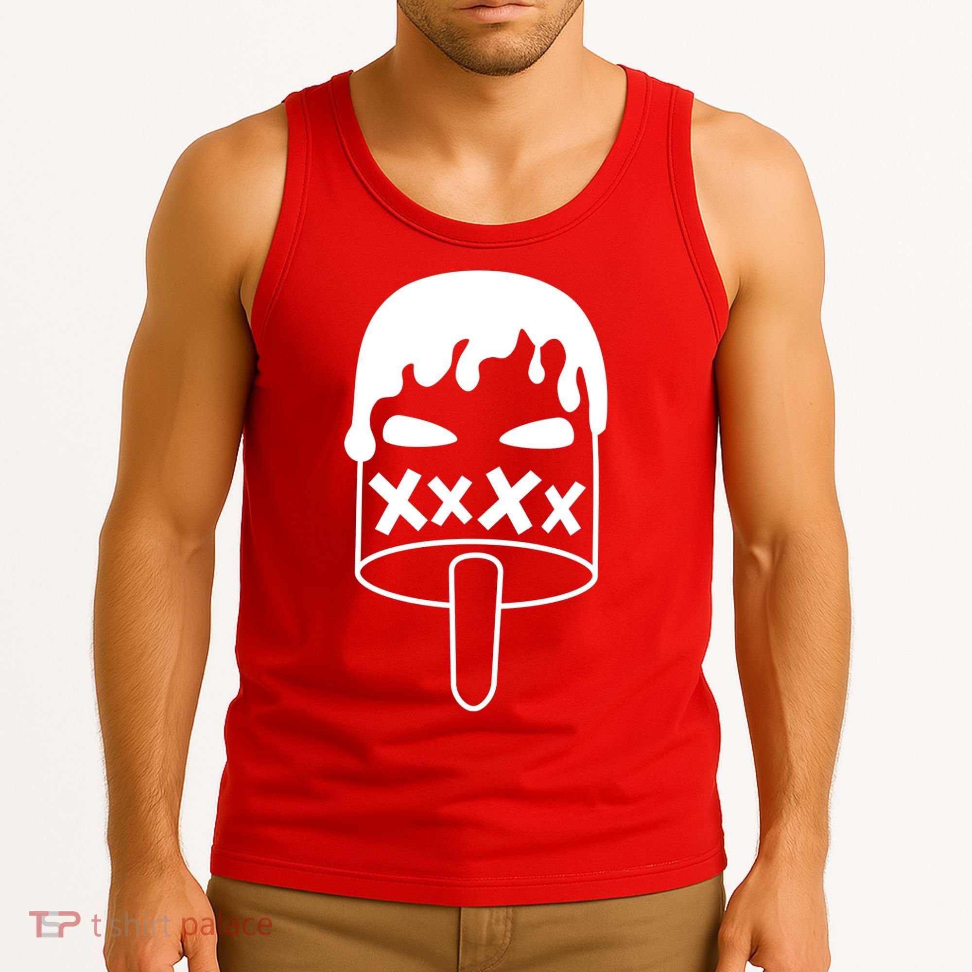 Angry Evil Ice Cream Tank Top