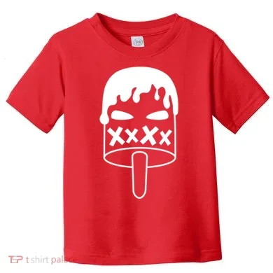 Angry Evil Ice Cream Toddler T-Shirt
