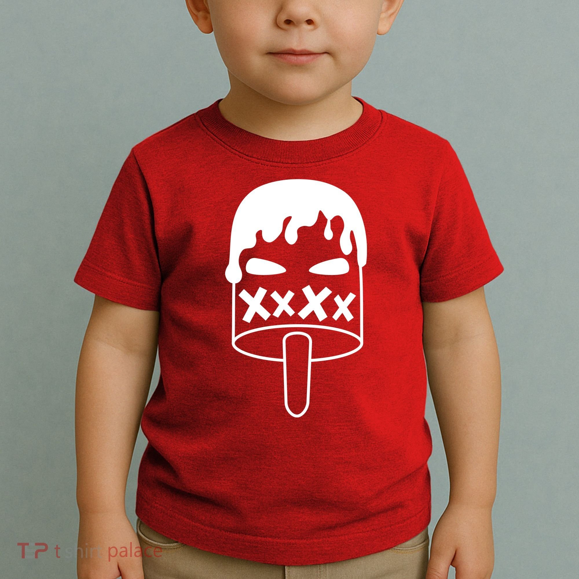 Angry Evil Ice Cream Toddler T-Shirt