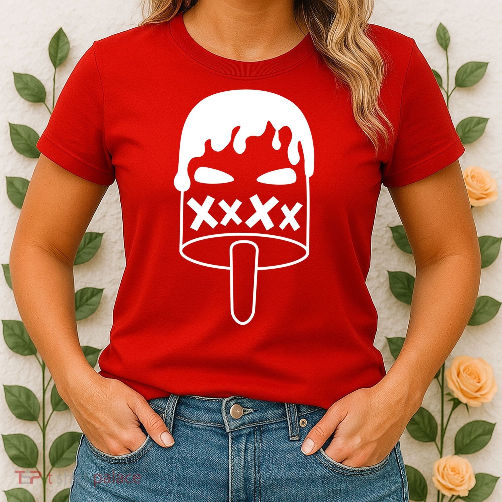 Angry Evil Ice Cream Women's T-Shirt