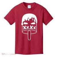 Angry Evil Ice Cream Kids T-Shirt thumb 0