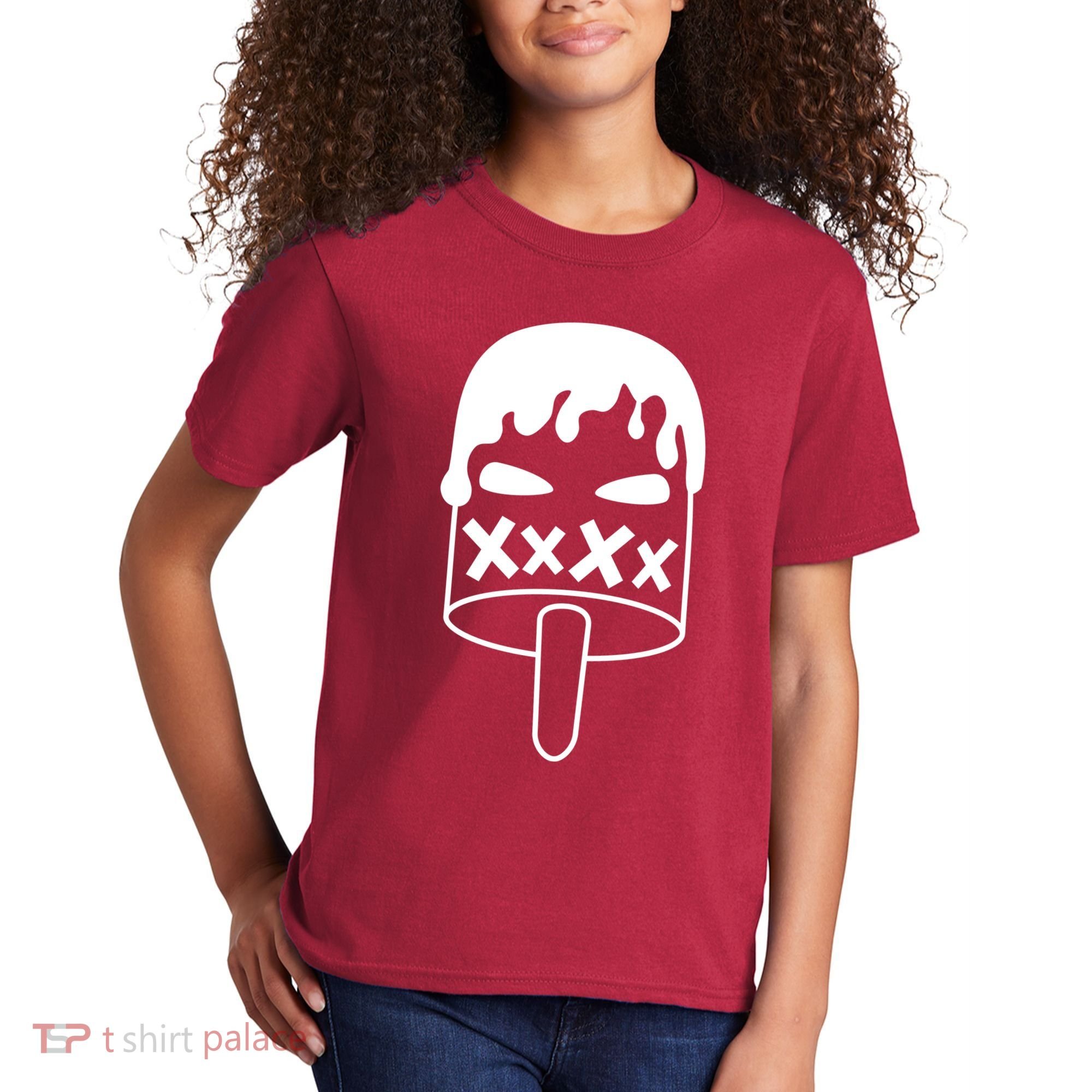 Angry Evil Ice Cream Kids T-Shirt