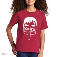 Angry Evil Ice Cream Kids T-Shirt thumb 2