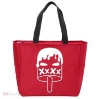 Angry Evil Ice Cream Tote Bag thumb 0
