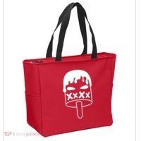 Angry Evil Ice Cream Tote Bag thumb 2