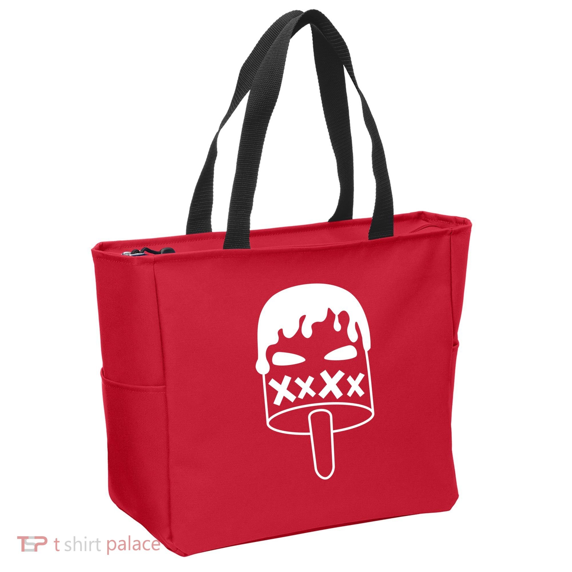 Angry Evil Ice Cream Tote Bag