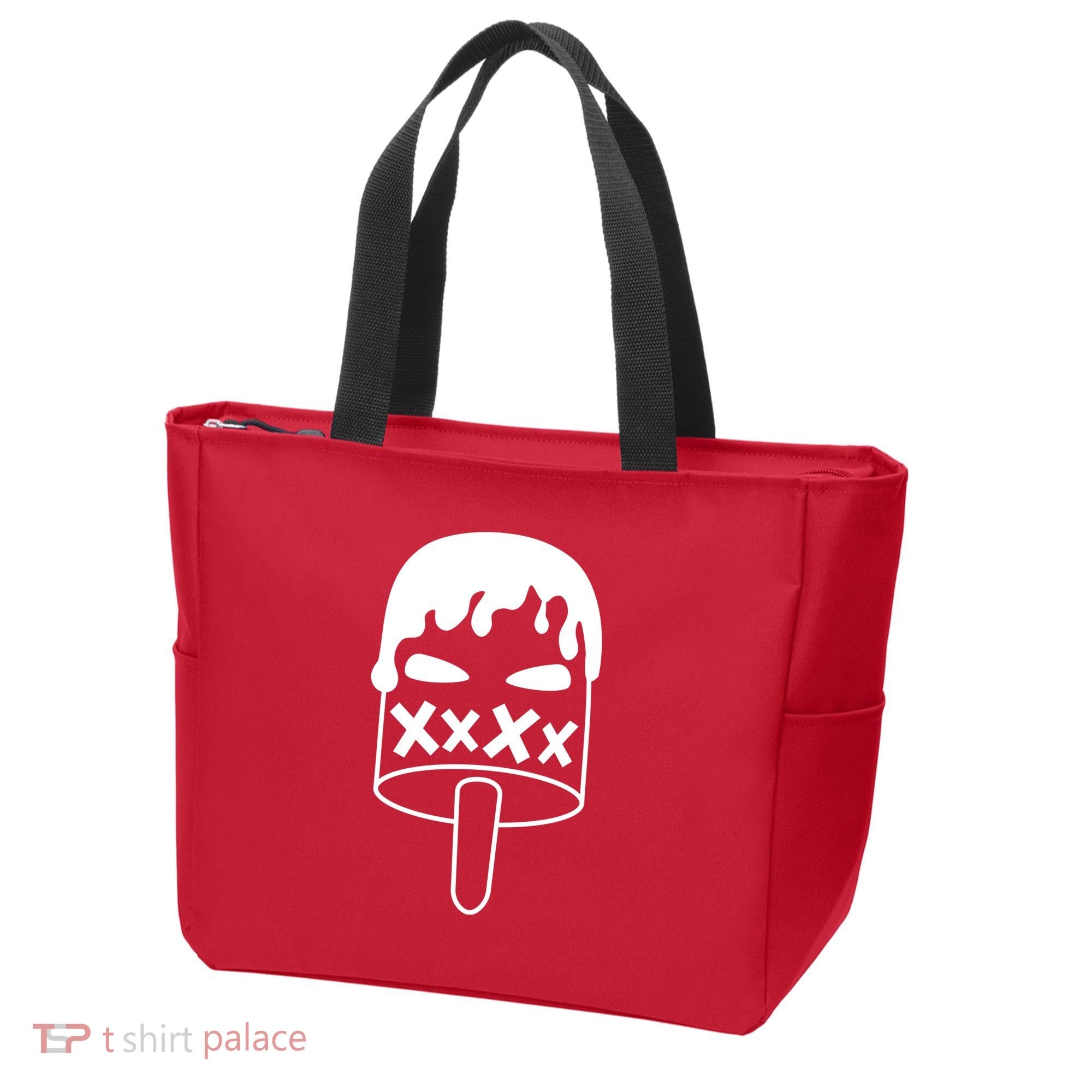 Angry Evil Ice Cream Tote Bag