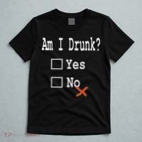 Am I Drunk Yes Or No Beer Wine And Whiskey Humor T-Shirt thumb 5