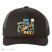 Artist Inspiration Do Something Creative Every Day Cool Gift Yupoong Adult 5-Panel Trucker Hat thumb 0