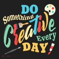 Artist Inspiration Do Something Creative Every Day Cool Gift Hat thumb 2