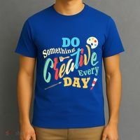 Artist Inspiration Do Something Creative Every Day Cool Gift T-Shirt thumb 3