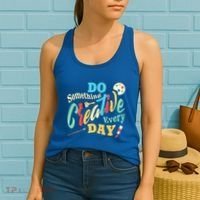 Artist Inspiration Do Something Creative Every Day Cool Gift Women's Tank Top thumb 2