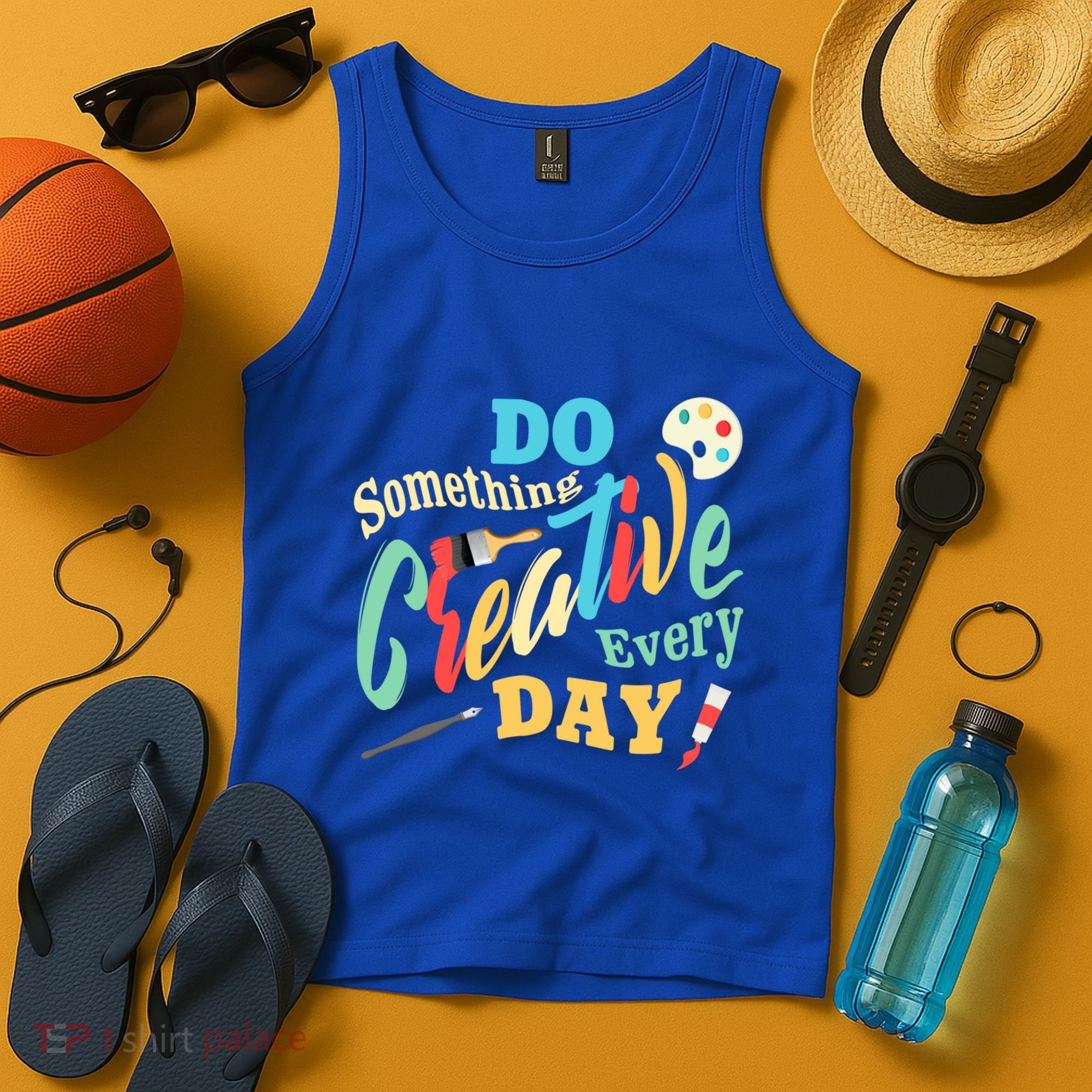 Artist Inspiration Do Something Creative Every Day Cool Gift Tank Top
