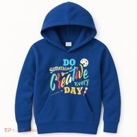 Artist Inspiration Do Something Creative Every Day Cool Gift Kids Hoodie thumb 0