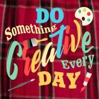 Artist Inspiration Do Something Creative Every Day Cool Gift Men's Flannel Plaid Pajama Pants thumb 2