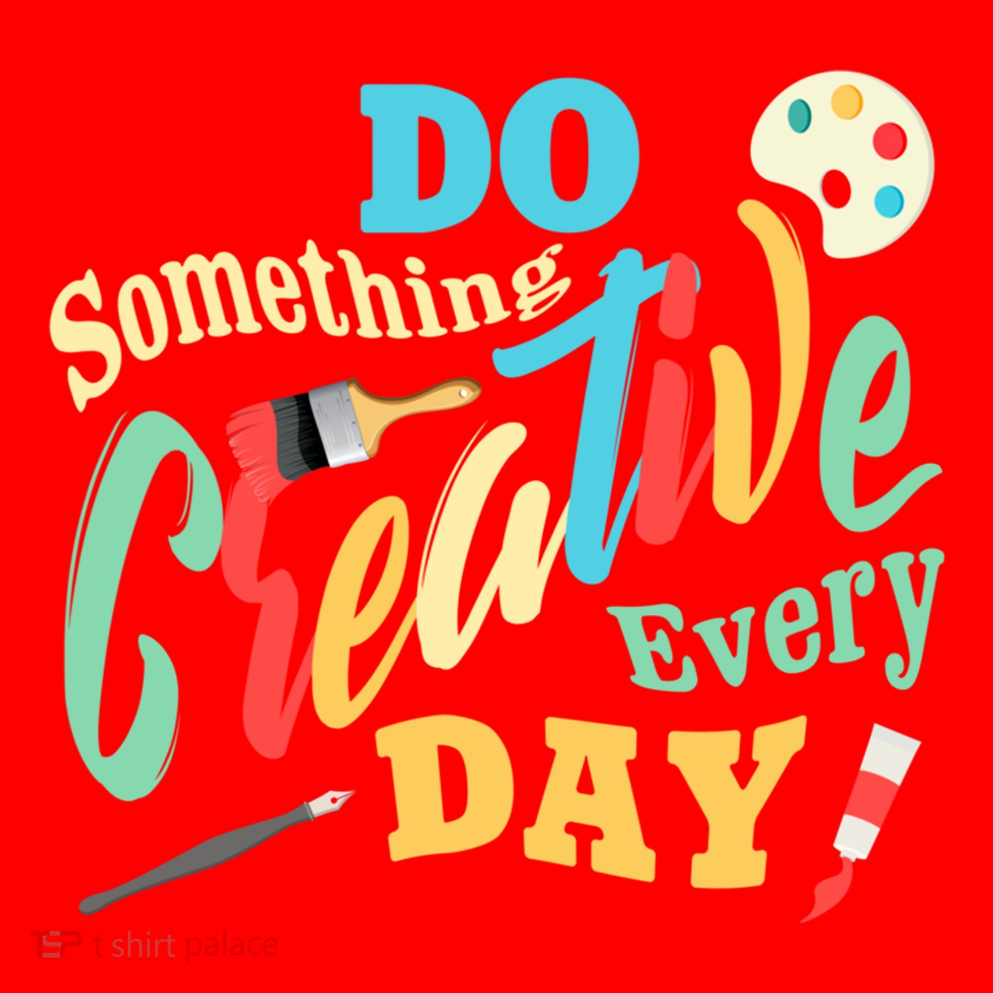 Artist Inspiration Do Something Creative Every Day Cool Gift Santa Hat