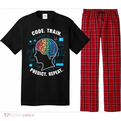 Artificial Intelligence Engineer Ai And Machine Learning Gift Pajama Set