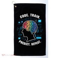 Artificial Intelligence Engineer Ai And Machine Learning Gift Golf Towel thumb 0