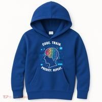 Artificial Intelligence Engineer Ai And Machine Learning Gift Kids Hoodie thumb 0