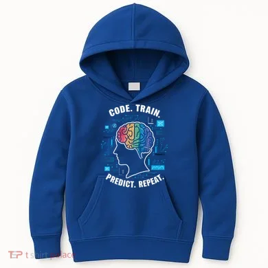 Artificial Intelligence Engineer Ai And Machine Learning Gift Kids Hoodie
