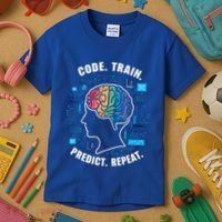 Artificial Intelligence Engineer Ai And Machine Learning Gift Kids T-Shirt thumb 3
