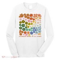 Autism Inclusive Education Celebrate Mind Of All Kind Long Sleeve Shirt thumb 0
