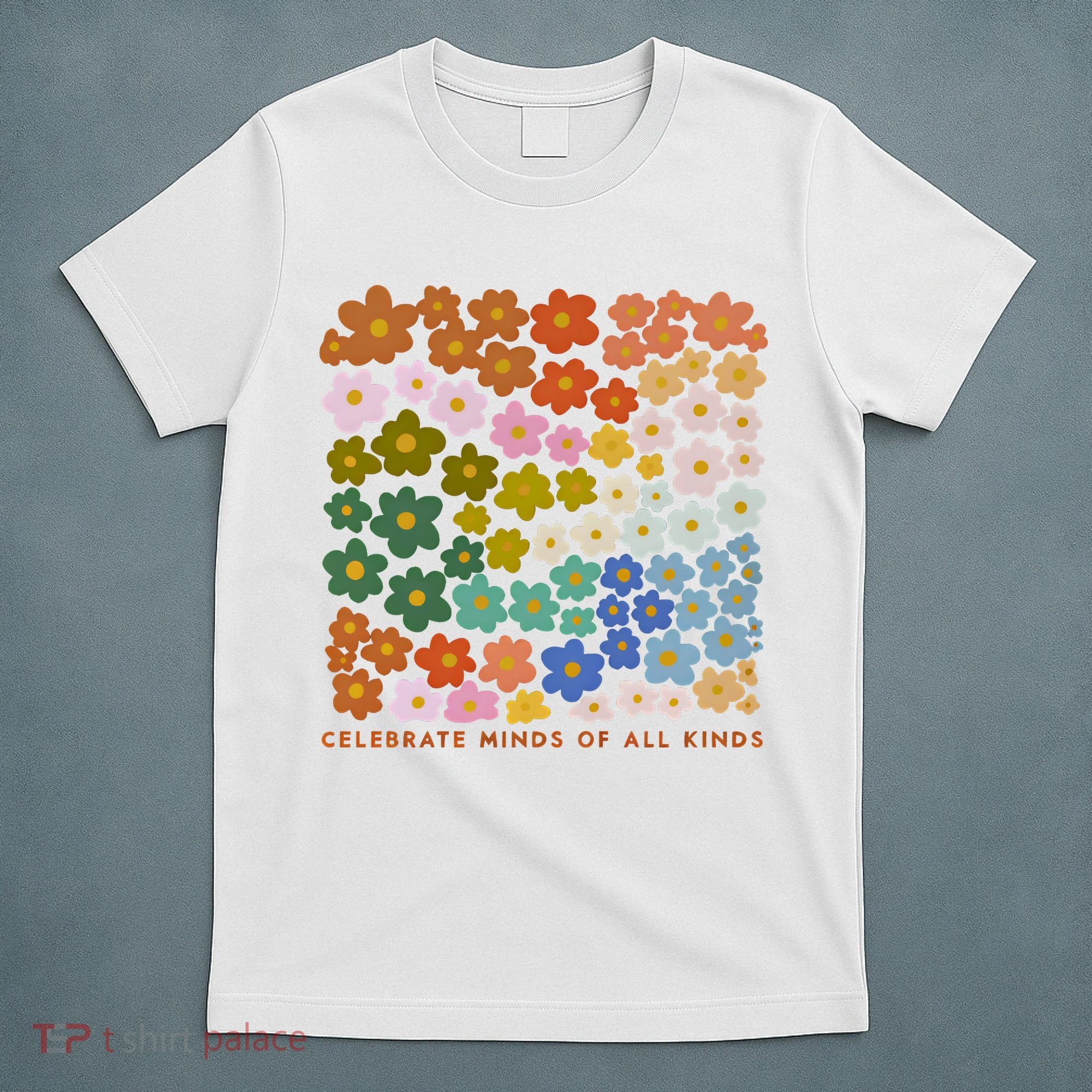 Autism Inclusive Education Celebrate Mind Of All Kind T-Shirt