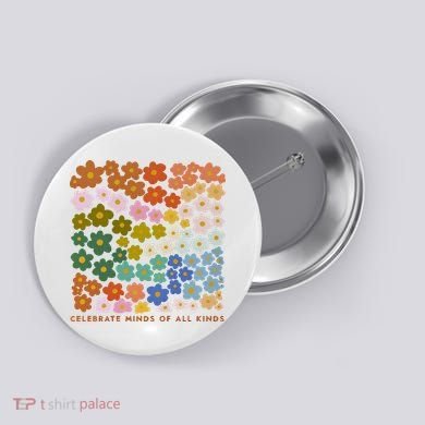 Autism Inclusive Education Celebrate Mind Of All Kind Button