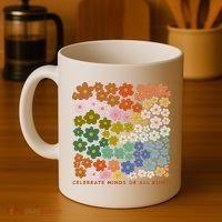Autism Inclusive Education Celebrate Mind Of All Kind Coffee Mug thumb 4
